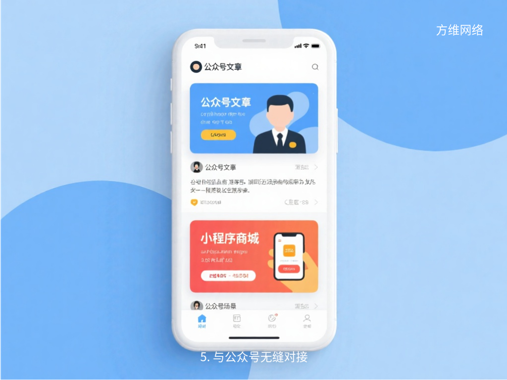 5. 与公众号无缝对接
