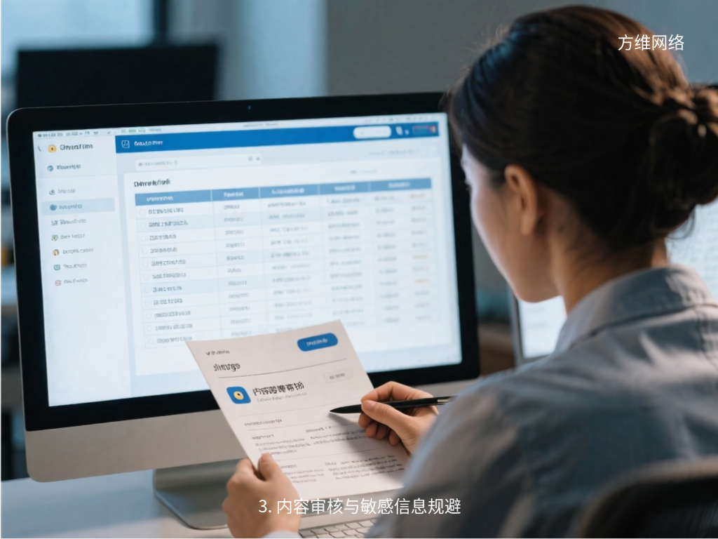 3. 内容审核与敏感信息规避