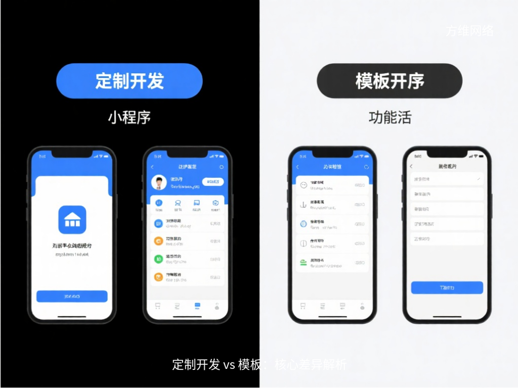 定制开发 vs 模板:核心差异解析