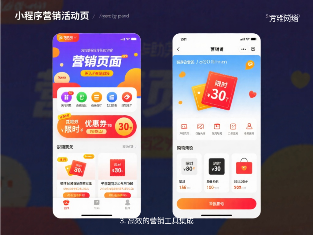 3. 高效的营销工具集成