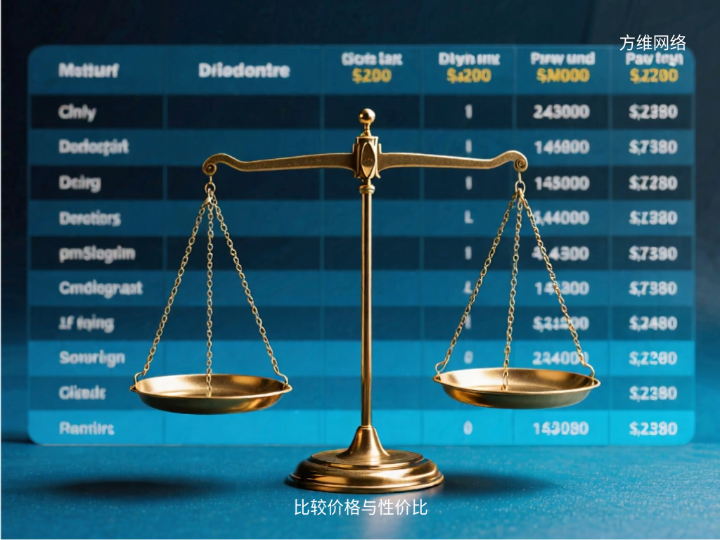 比较价格与性价比